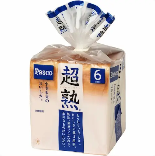 無添加食パンPasco 超熟